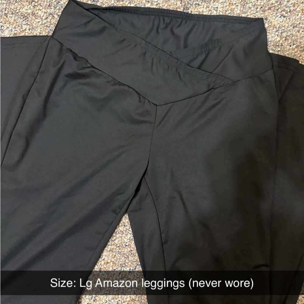 Amazon Women's Black Leggings